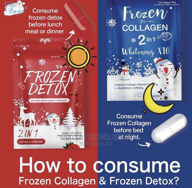 Frozen Plus Collagen Whitening Set Supplement · Photo 2