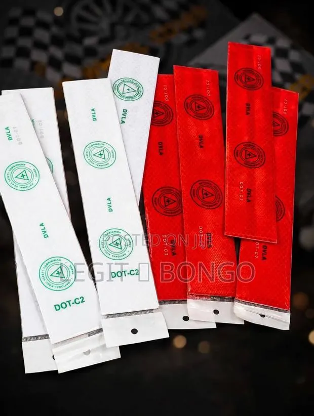 Original DVLA Bumper Reflectors - White & Red · Photo 1