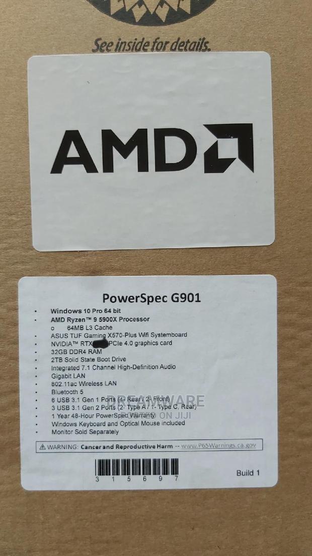 New Desktop Computer 32GB AMD Ryzen SSD 3T · Photo 2