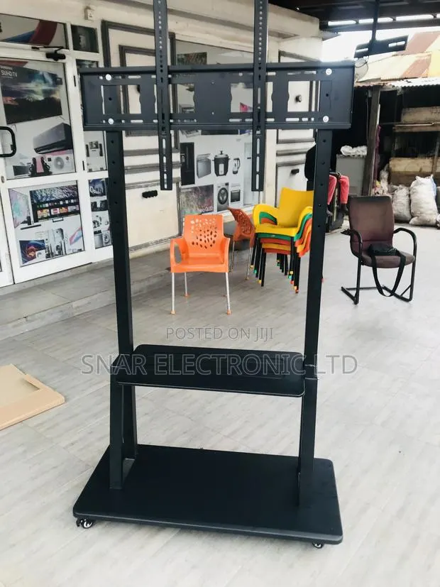 Nicely Mobile Tv Stand Height Adjustable 60-90 Inches · Photo 1