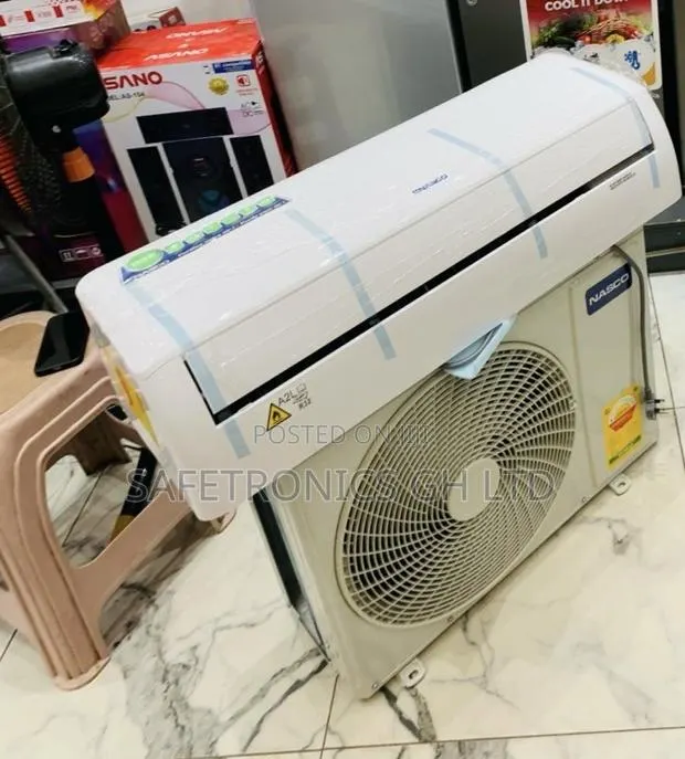 Lastest White Nasco 1.5 Hp Air Conditioners Energy-Efficient Cooling · Photo 1