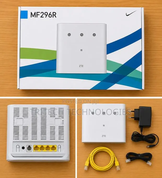 Zte Mf296r 4g Lte Cat6 Wireless Router · Photo 1