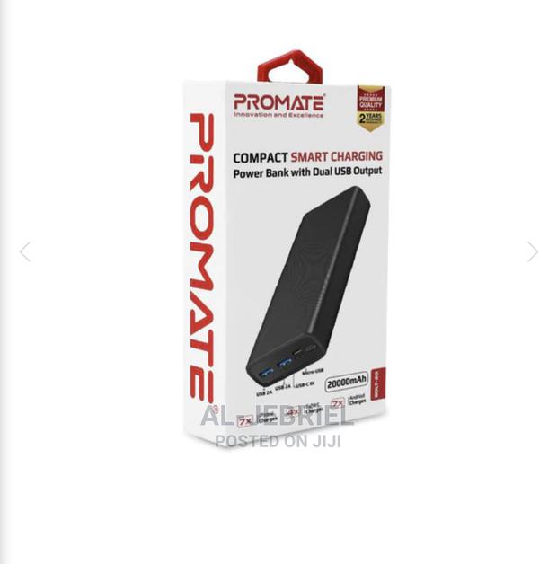 Promate Bolt-20 Power Bank - Black · Photo 1