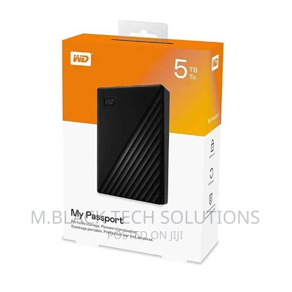 5tb Wd My Passport Portable External Hard Drive Hdd, Usb 3.0 · Photo 1