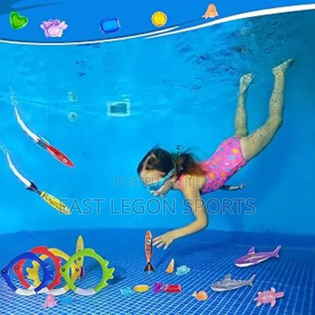 Swimming Pool Diving Toy Deep Swim Dumbell · Photo 1