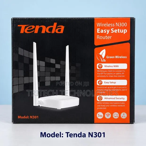 TENDA N301-Tenda N300 Wireless Router · Photo 1