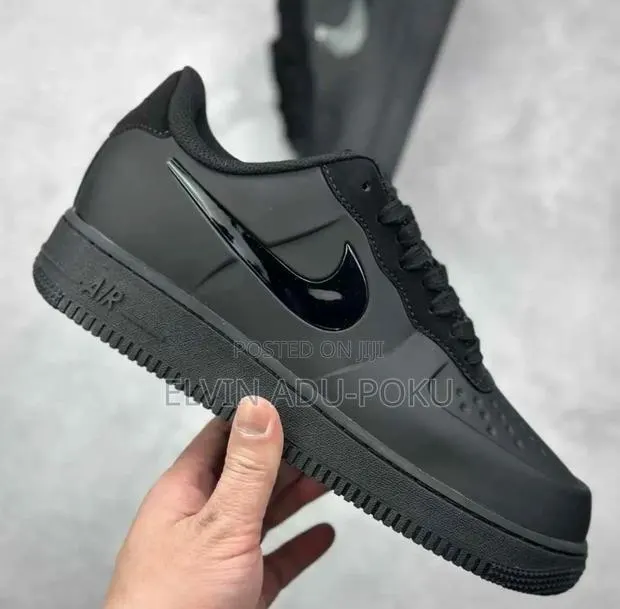 Nike Air Force 1 “ Black Oil Swoosh” Sneaker · Photo 1