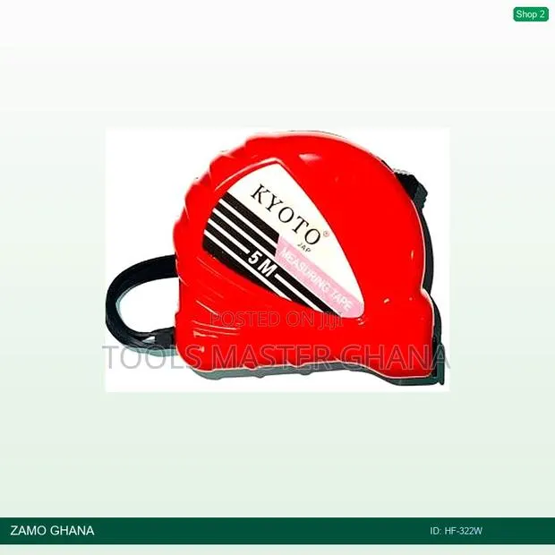 Kyoto 3m Tape Measure 16mm Plastic (Piece) - Hf-322w · Photo 1