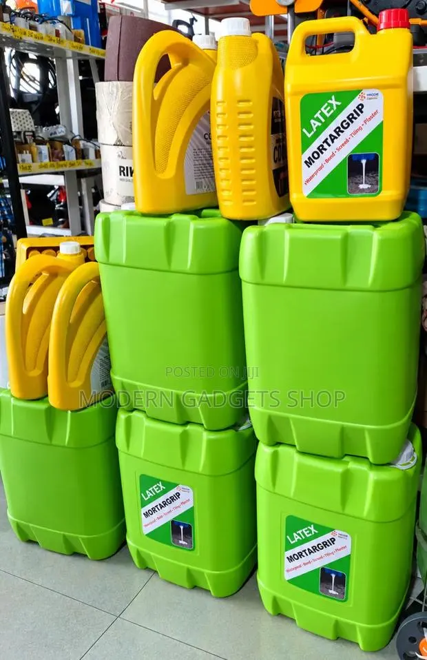 20L Latex Mortargrip – Waterproofing and Plastering Admixture · Photo 1