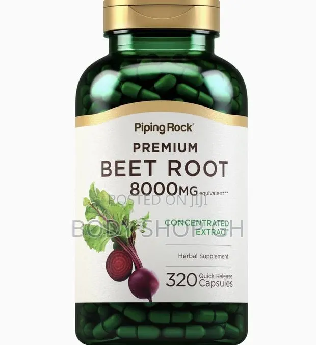 Piping Rock Beet Root Powder Capsules |320 Pills| Concentrated Extract · Photo 1