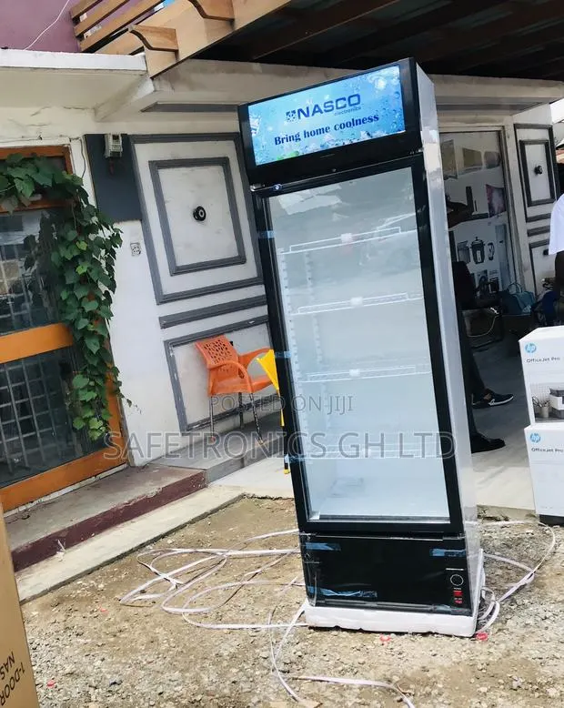 Correct Nas-Fl400 Singledoor Display Glass Nasco Fridge · Photo 1