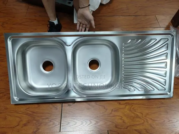 Stainless Steel Double Sink · Photo 1