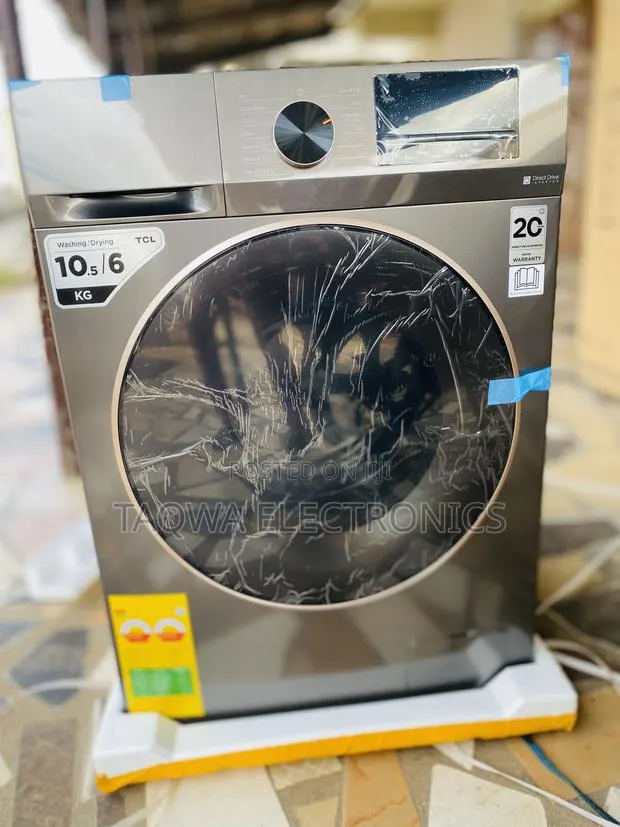 Efficient TCL 10.5kg Wash, 6kg Dry Front Load Washing Machine · Photo 1