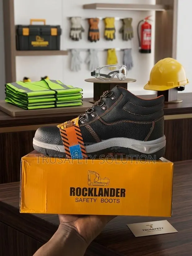 Safety Boots (Rocklander) Heavy Duty Industrial Boots · Photo 1