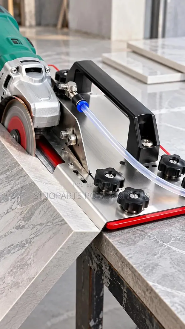 45° Tile Chamfering Tool for Angle Grinder – Stainless Steel · Photo 2