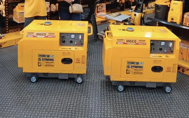 5kva 3-Phase Silent Diesel Generator With Electric Start - Gse500032 · Photo 1
