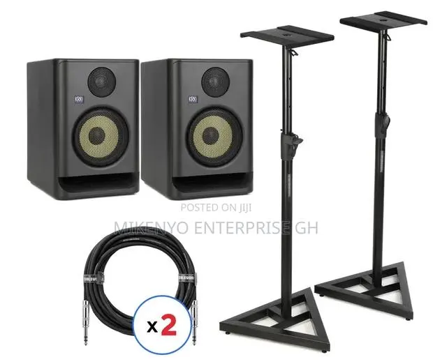 KRK 7 G5 7-Inch Active Studio Monitor With Stand and Audio Cables · Photo 1
