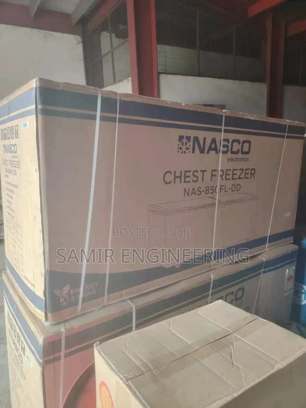 Nasco 600l Double Door Chest Freezer (Nas-850fl-Dd) – Heavy Duty · Photo 1
