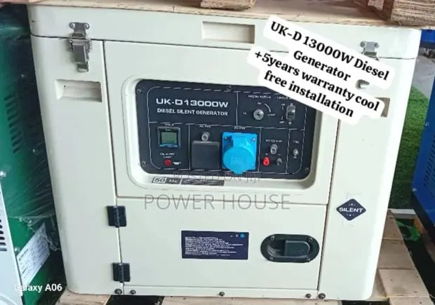 Shuffle Box Uk-D 10kva Generator Silent Uk-D 10kva Generator Silent · Photo 1