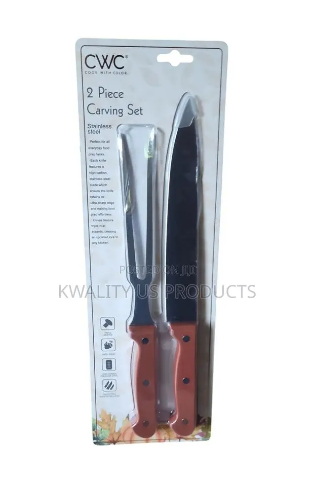 CWC 2-Piece Carving Knives Set + Protective Cover · Photo 1