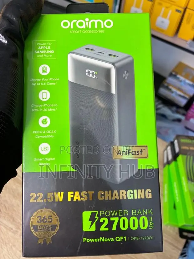Oraimo 27000mah Power Bank · Photo 1