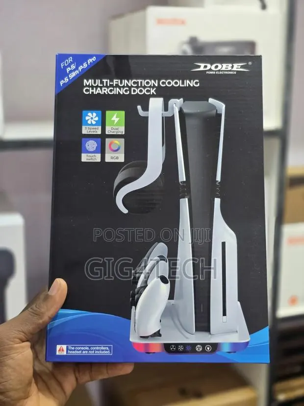 Ps5 Console Cooling and Charging Stand · Photo 1