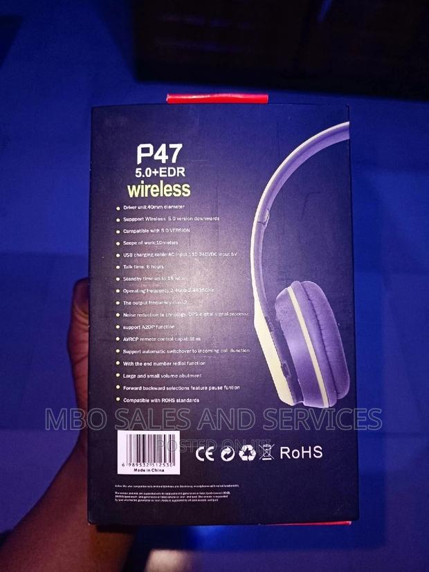 P47 Foldable Bluetooth Wireless Headset · Photo 3