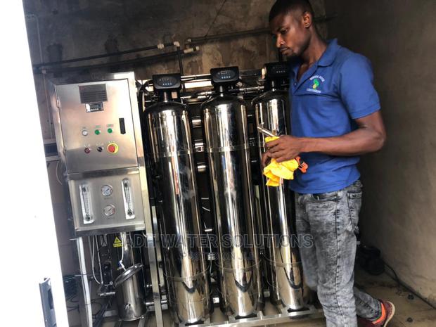 Industrial Water Treatment Machine Installation · Photo 4