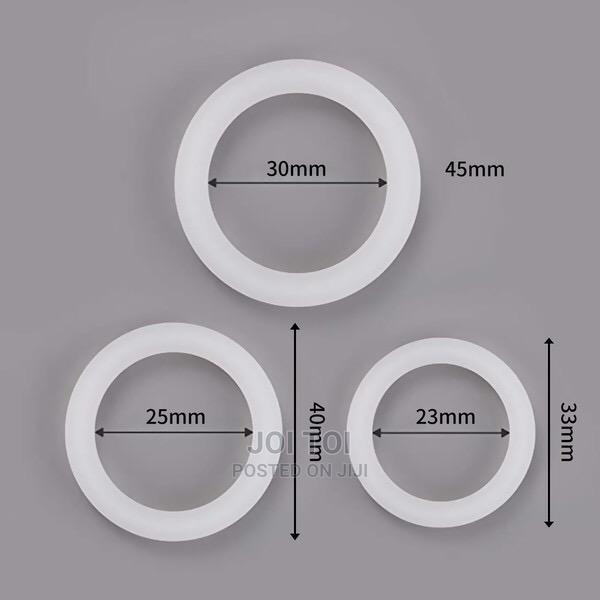 3 PCS Soft Silicon Cock Ring · Photo 3