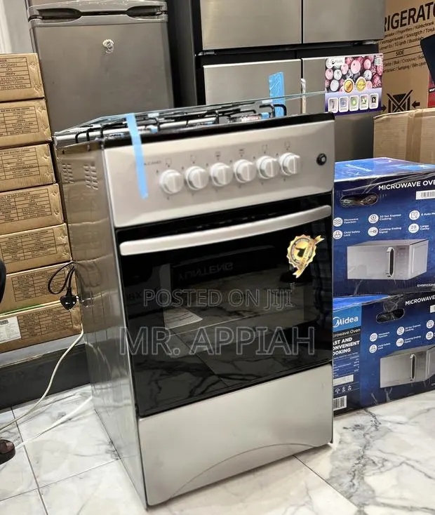 Affordable Volcano 50x50 Glass Lid Gas Oven 4 Burner · Photo 1