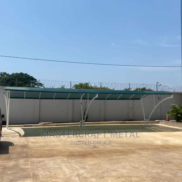 4 Car Canopy Carport With Double Layered Tarpaulin Top · Photo 1