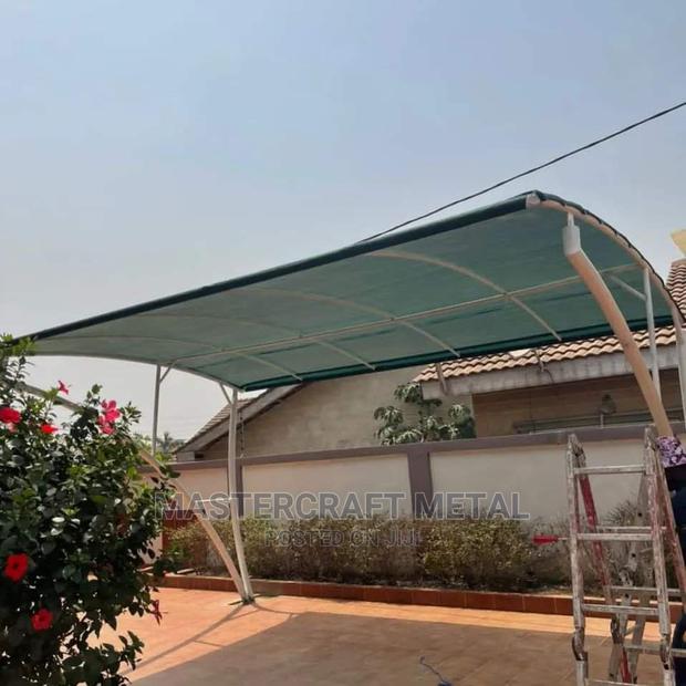 2 Cars Canopy Carport With Double Layered Tarpaulin Top · Photo 1