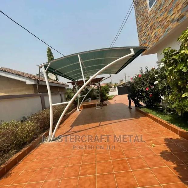 2 Cars Canopy Carport With Double Layered Tarpaulin Top · Photo 3