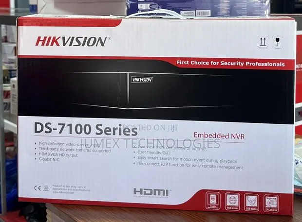 Hikvision 4ch Poe NVR Ds-7104ni-Q1/4p/M 4mp Embedded NVR · Photo 1