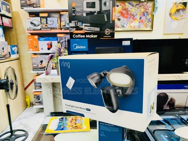Ultra Modern Sleek Floodlight Cam Pro With Video and 2 LED Lights · Photo 1