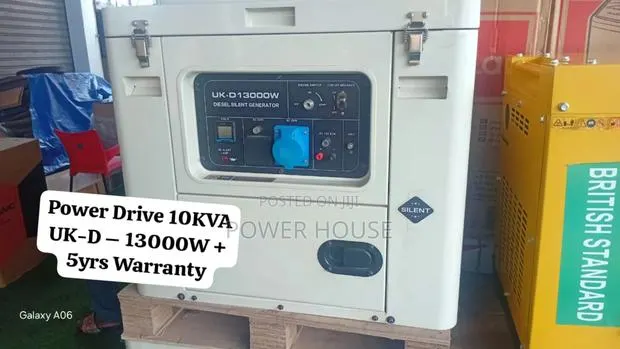 10kva Diesel Generator Uk-D 13000w – Stable 10kva Power, 5yrs · Photo 1
