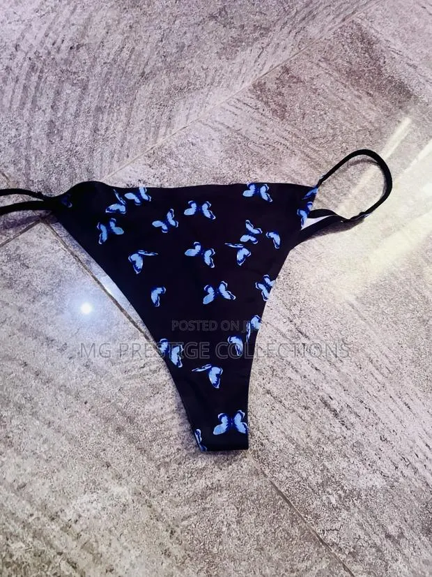 Women's Sexy Printed String Bikinis / Thong Panties – Size XL · Photo 1