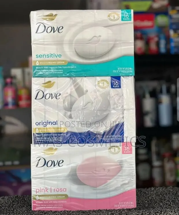 Dove Beauty Bar Soap, Original White, 3.75 Oz-16ct · Photo 1