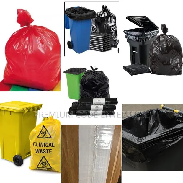 Bin Liners/Trash Bags in Cartons, All Sizes and Colour · Photo 1