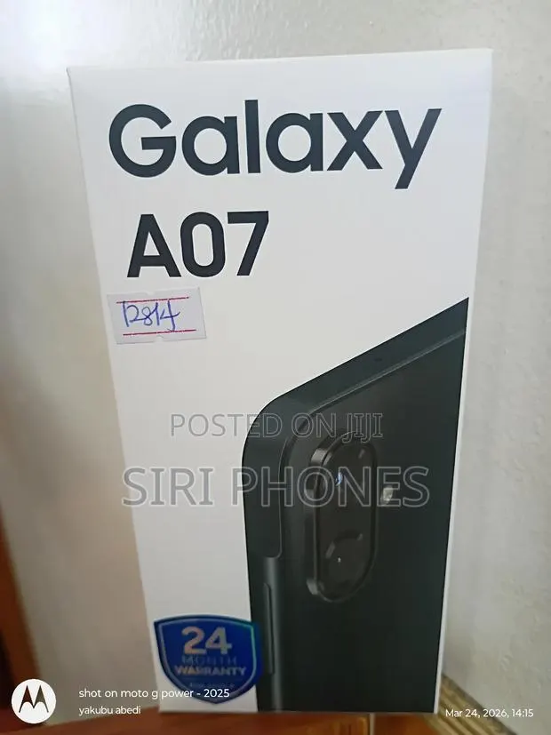 New Samsung Galaxy A07 128 GB Black · Photo 1