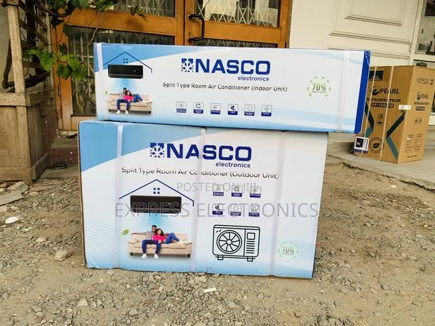 Shop the New Nasco 2.0hp Black Air Conditioner · Photo 1
