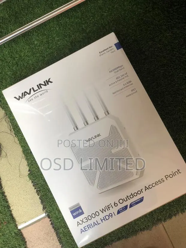 Total Property WiFi Coverage: Wavlink 4-Antenna System · Photo 1