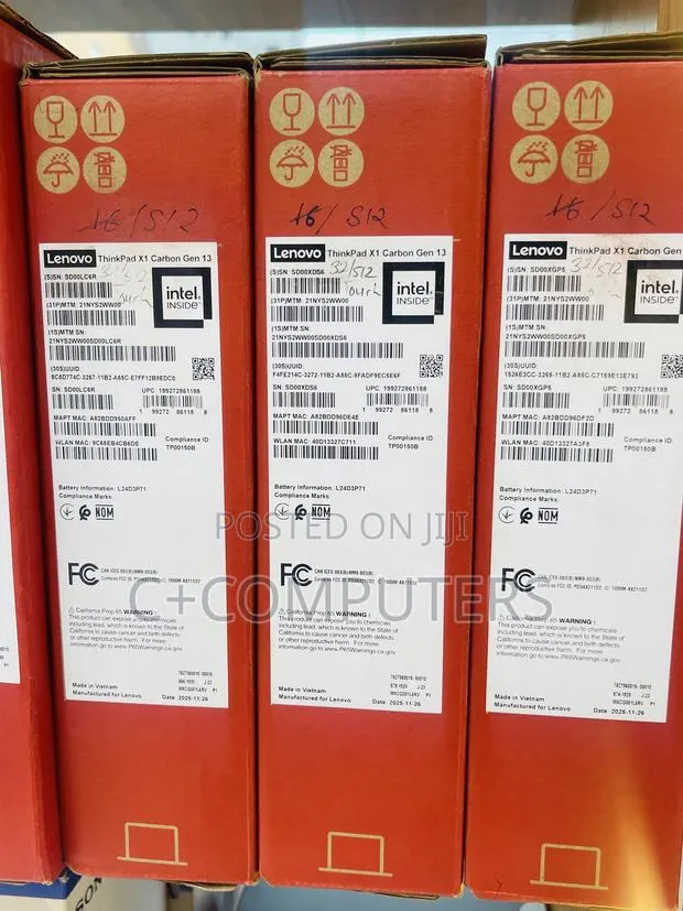 New Laptop Lenovo ThinkPad X1 Carbon 32GB Intel Core Ultra 7 SSD 512GB · Photo 1