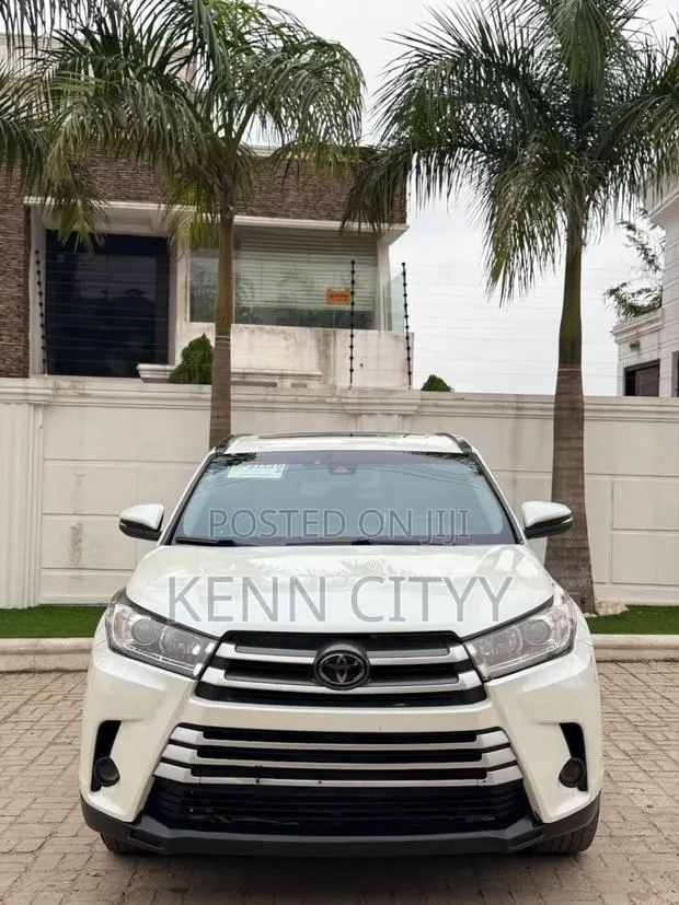 Toyota Highlander XLE 2019 White · Photo 1