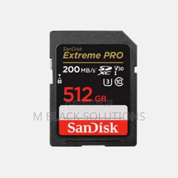 Sandisk Extreme Pro Sd 512gb 200mbs · Photo 1