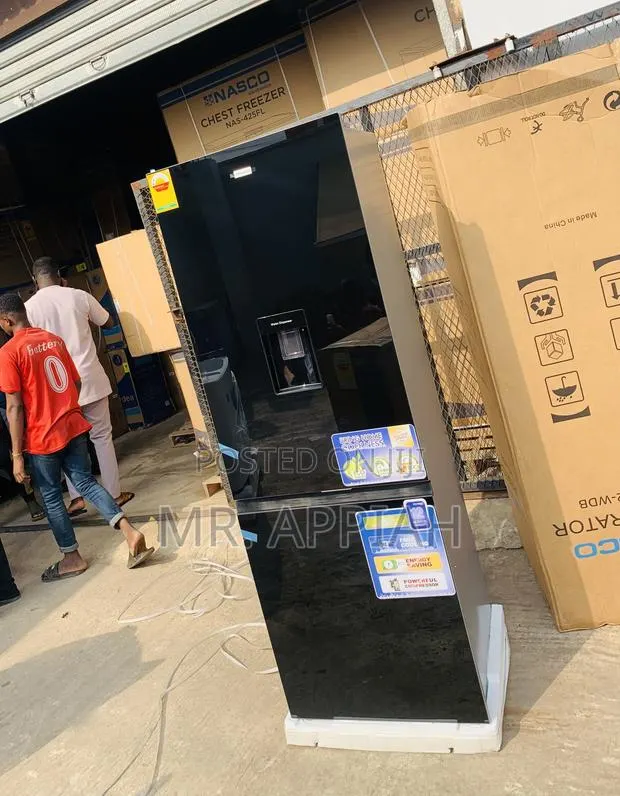 Fresh in Box Nasco Nasd 2-42 WDB 2 Door Refrigerator(Black). · Photo 1