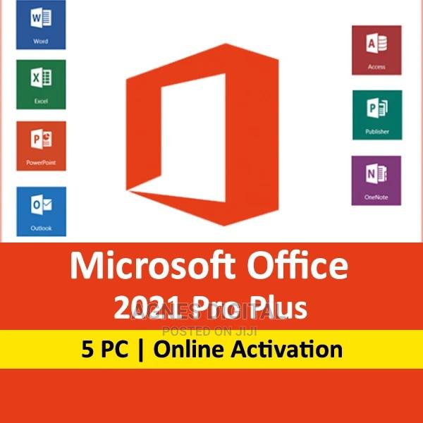 Microsoft Office 2021 Pro Plus 5PC Online Activation · Photo 1