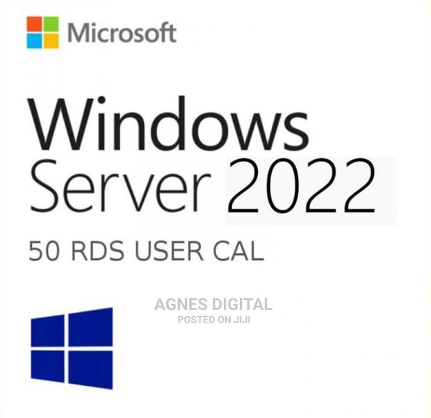 Windows Server 2022(RDS)USER Connections (50) Cal Key Global · Photo 1