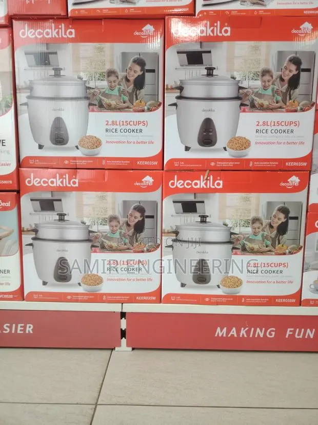 Decakila 2.8l Electric Rice Cooker (Keer035w) Review Specs · Photo 1