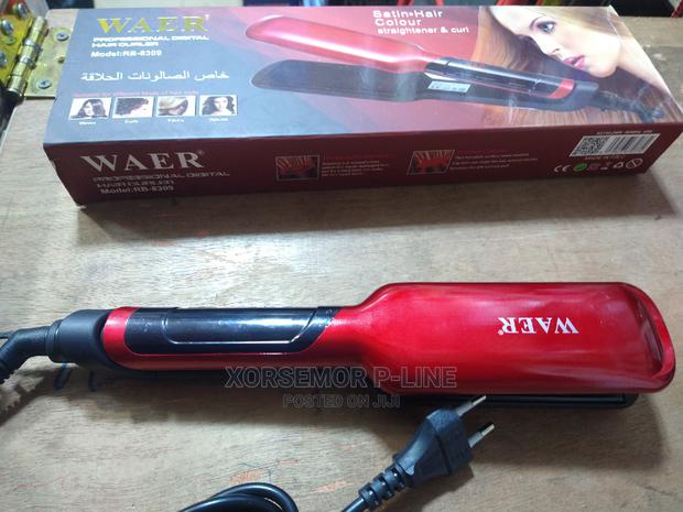 Satin Hair Straightener Curler RB-8309 · Photo 2
